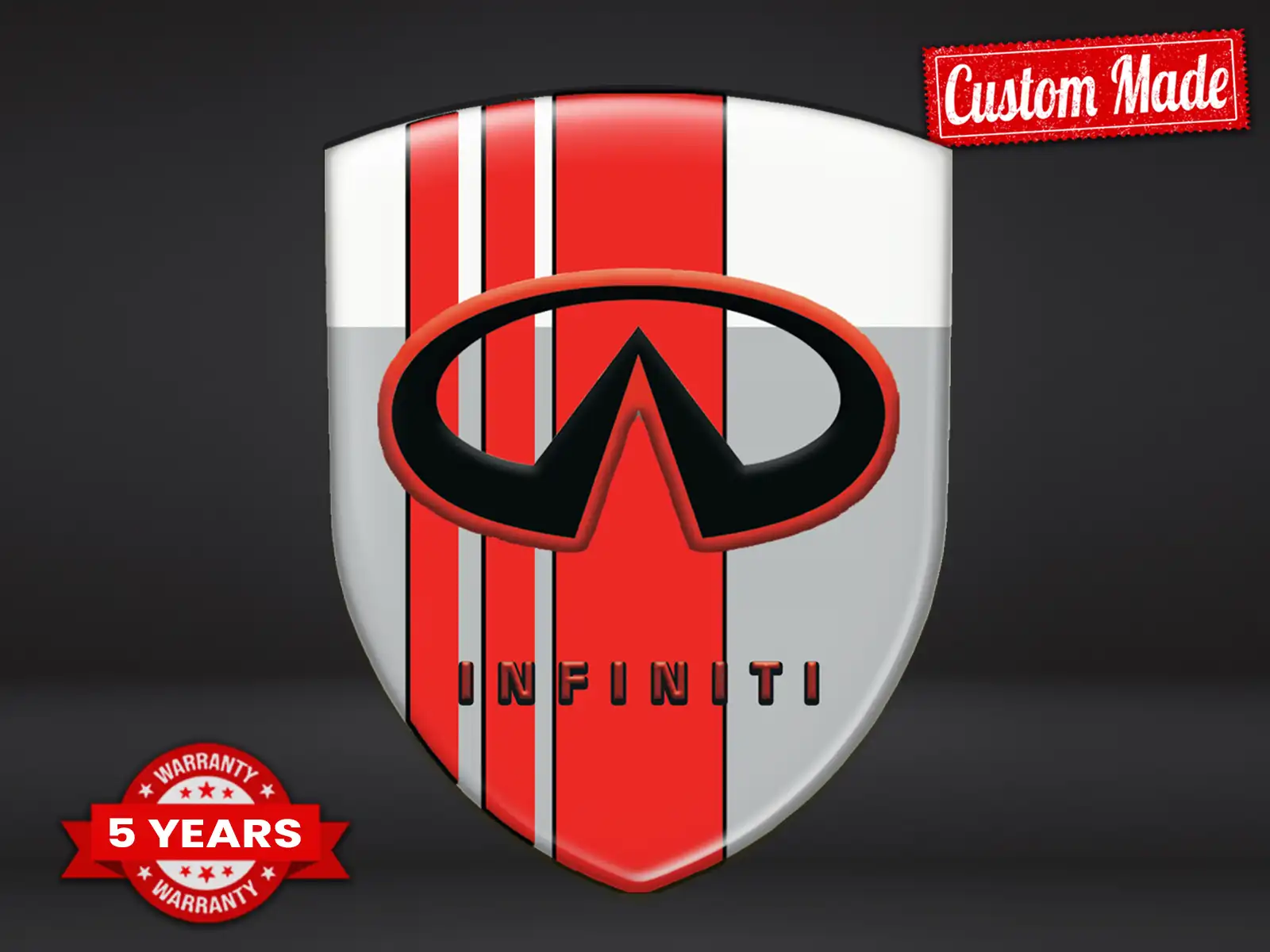 Infiniti Pegatinas Logo Personalizadas Resistentes Universal 